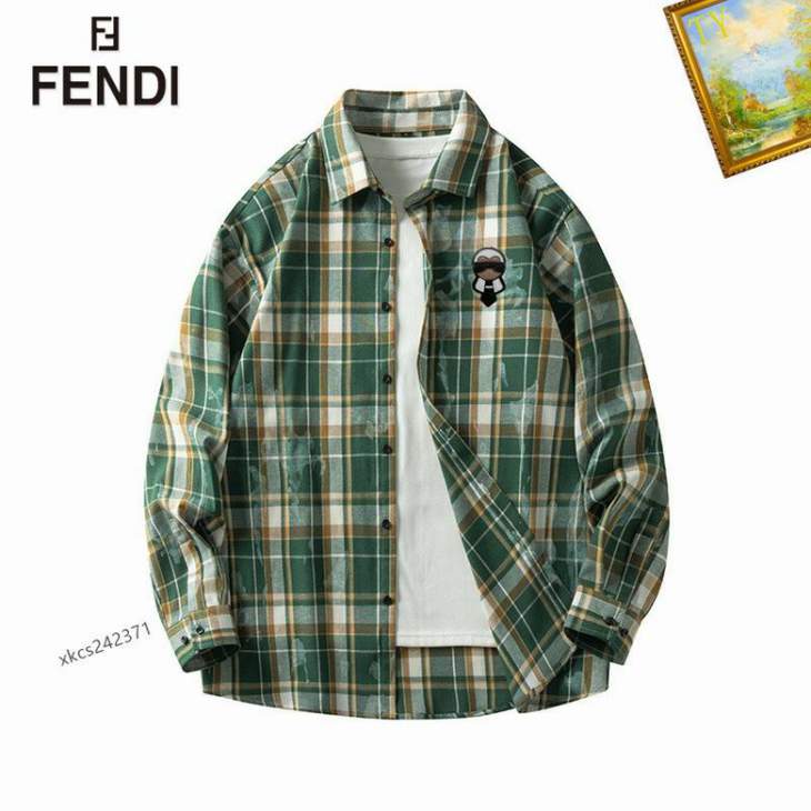 Picture of Fendi Shirt Long _SKUFendiM-3XL25tn4726258